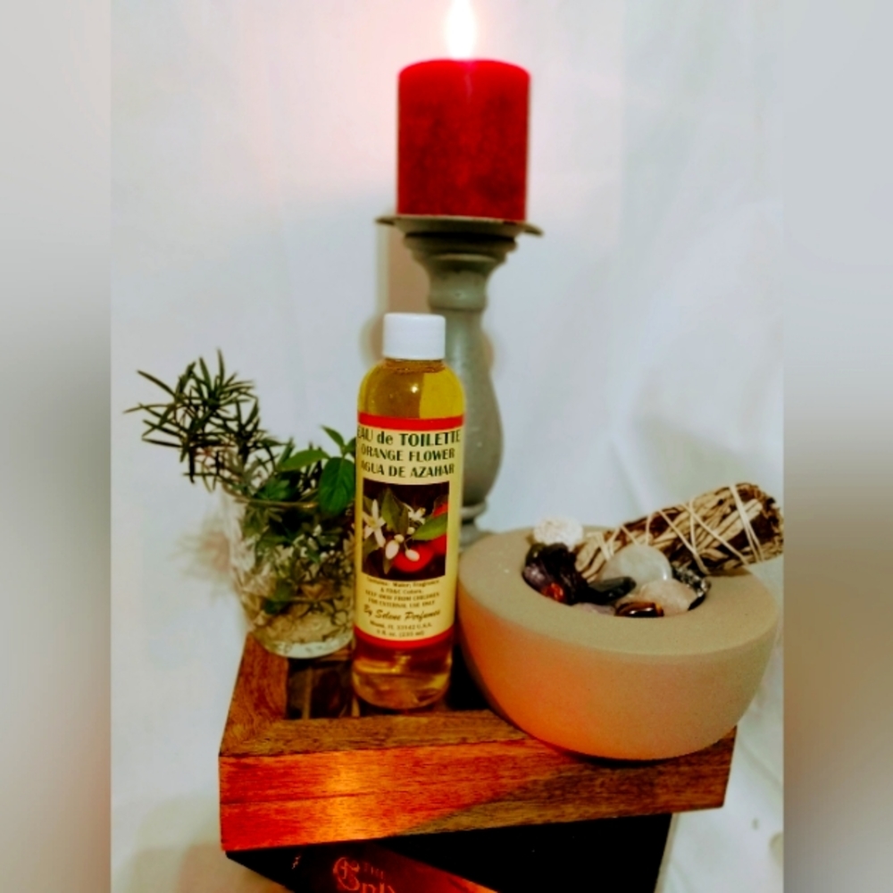Orange flower bath wash